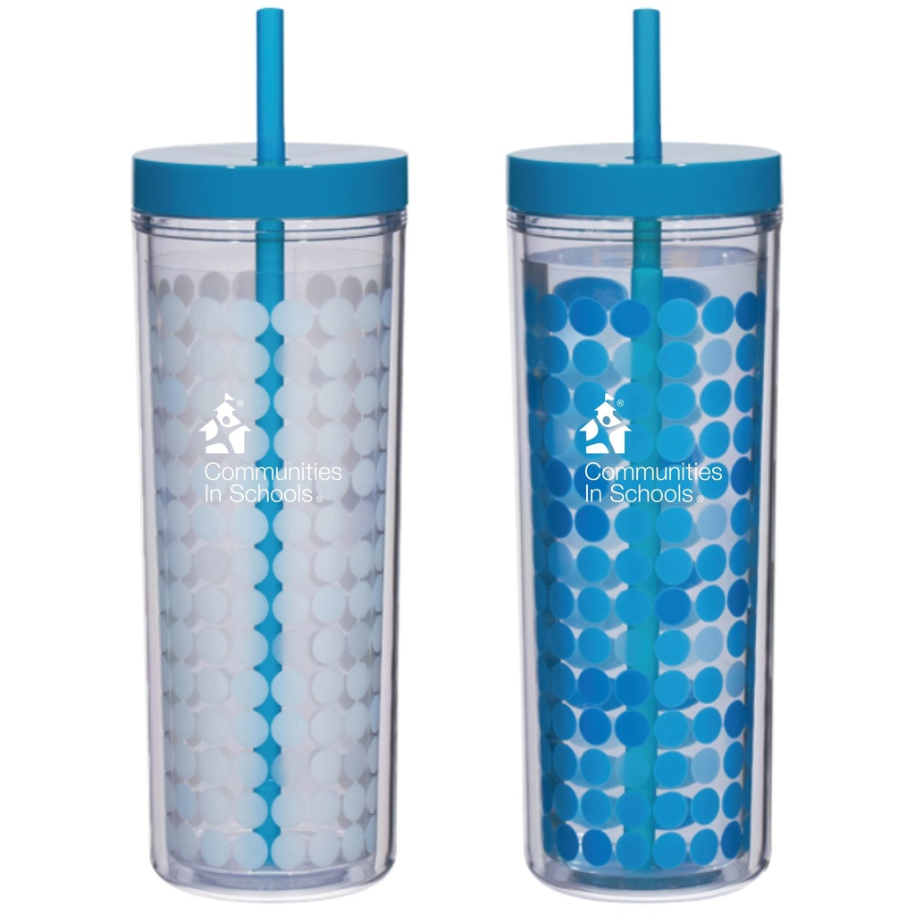 CIS Blue Color Changing Tumbler