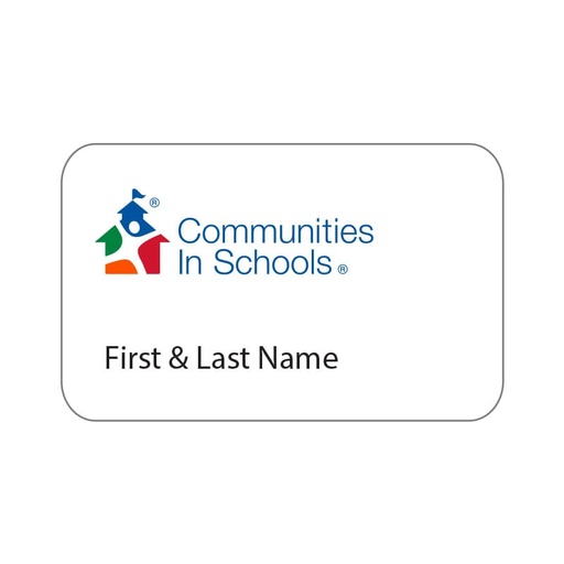 [3300084] CIS Magnetic Name Badge