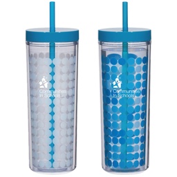 [3300273] CIS Blue Color Changing Tumbler